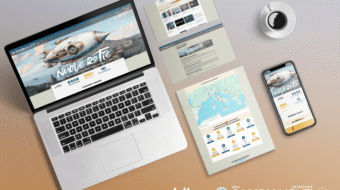 Presentazione del sito web Premio Cambiamenti, edizione Nuove Rotte 2026, su laptop e smartphone, con la mappa delle qualificazioni regionali in Italia.