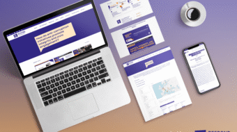 Presentazione del sito web RESPOND su laptop e smartphone, con le pagine su corruzione politica, notizie, eventi e la mappa interattiva ACTLAS.